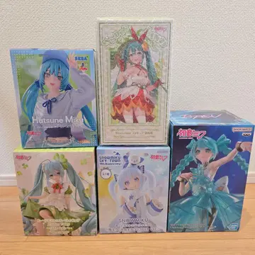 하츠네 미쿠 피규어 5체 세트