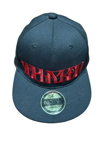Zephyr 블랙 스냅백 캡