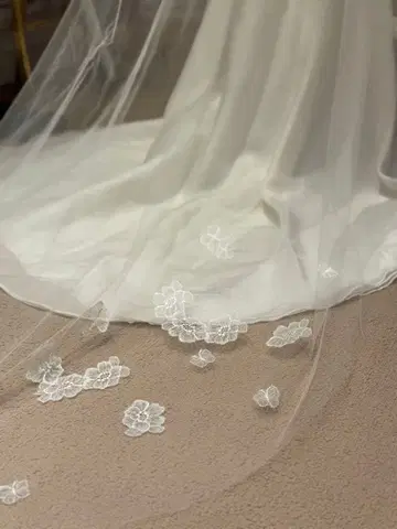 TREAT DRESSING 롱 베일 80 x 250 나비/버터플라이