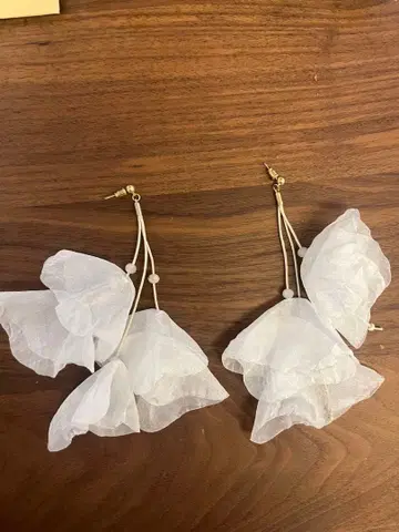 가격 인하 가능 브라이덜 귀걸이 결혼식 귀걸이 꽃 귀걸이 결혼식 브라이덜