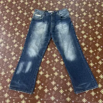 PACO JEANS 데미지 가공 데님 팬츠 W34 L30