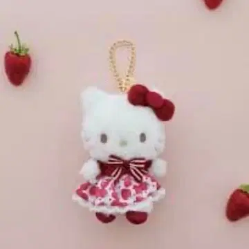 메종 드 플뢰르 딸기 신문 키티 참