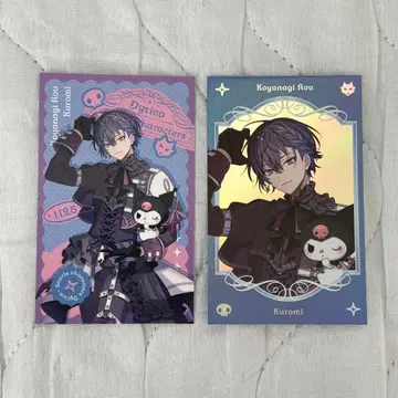 코야나기 로우 폴라로이드 Dytica x 산리오 레어 랜덤 사진풍 카드