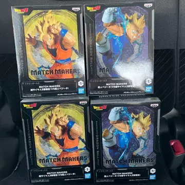 드래곤볼 MATCH MAKERS 초사이어인 2 손오공 VS 마인 베지터