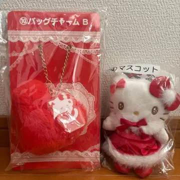 헬로키티 행운권 마스코트 백참