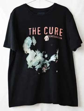 The CURE /Disintegration 밴드 티셔츠/L/블랙