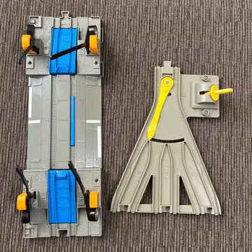 프라레일 큰 건널목 분기기 (그레이)