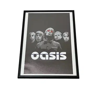 [ 액자 포함 ] 오아시스 oasis A2 포스터 2