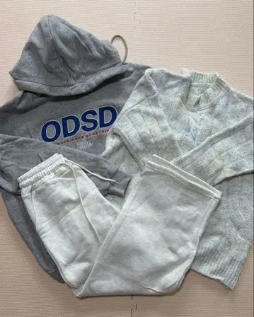 후디 ODSD 니트 스웨터 맨투맨 여성용 묶음 판매