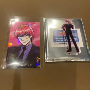 HUNTER x HUNTER 수트 트레이딩 아크릴 스탠드 히소카