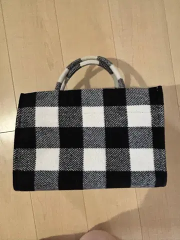 TSURU by Mariko Oikawa 체크 무늬 토트백