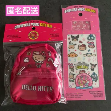 올리브영 헬로키티 사코슈 백 타투 스티커