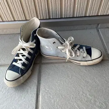 컨버스 데님 하이컷 스니커즈
