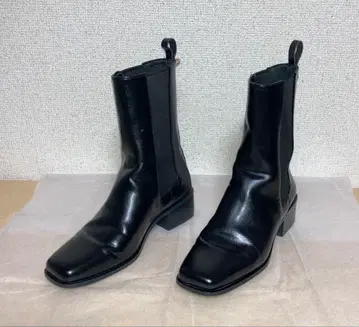 H&M 숏부츠 사이드 고어 부츠 로우힐 부츠 첼시 부츠