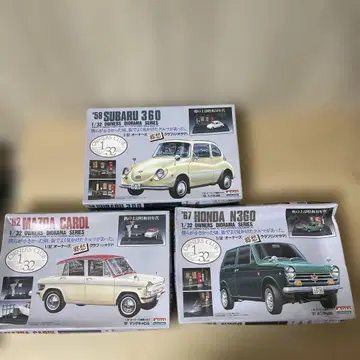 쇼와 경자동차 3대 세트! 360 캐롤 N360. Ln238