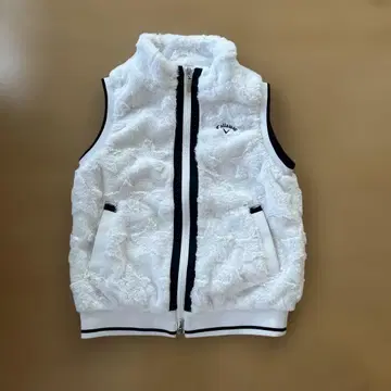 캘러웨이 골프 베스트 별 모양 여성용 퍼 베스트 화이트