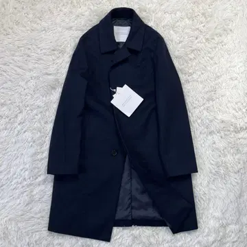 [새상품] 매킨토시 헤링본 체스터 코트 캐시미어 네이비