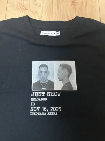 VALLAD JUST SHOW RELOADED T셔츠