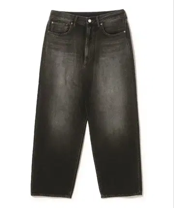 BEAMS 와이드 스트레이트 데님