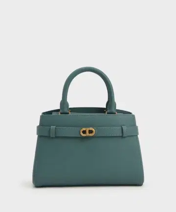 찰스앤키스 오블리 벨트백 그린 핸드백