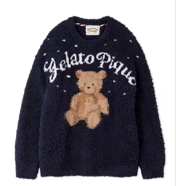 Gelato Pique 젤라또 스노우 베어 자카드 풀오버