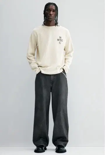 [ 완판템 ] H&M SUPER BAGGY 데님