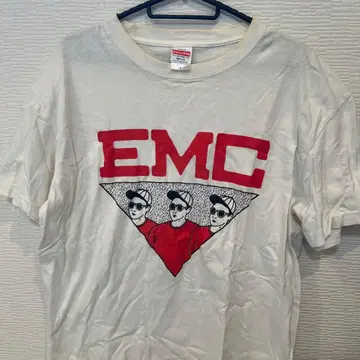 ENJOY MUSIC CLUB EMC T셔츠 L 사이즈 화이트