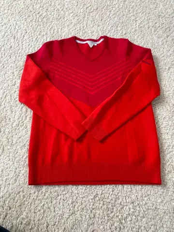 테일러메이드 스웨터 니트 울 축열