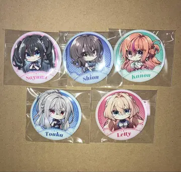 아마카노 캔뱃지 가챠 컬렉션 5종