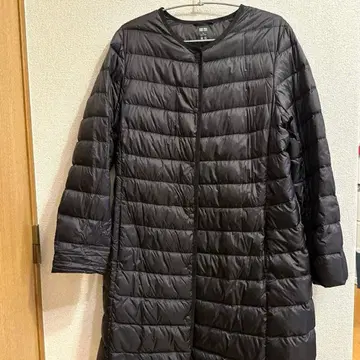 UNIQLO 울트라 라이트 다운 코트 XL 블랙