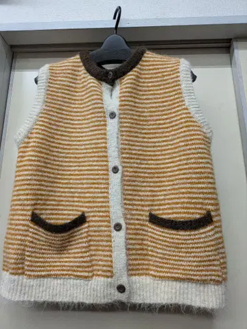 겨울 상품 SUNLAMAIL 오샤레 귀여운 디자인 니트 베스트