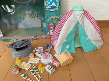리카짱 사이즈 Enjoy camping 미니어처 캠핑 세트