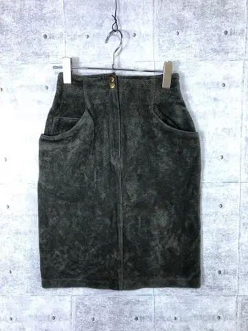 이타리야 무릎 기장 스커트 7A2