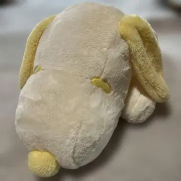 스누피 봉제 인형 중형 크림색