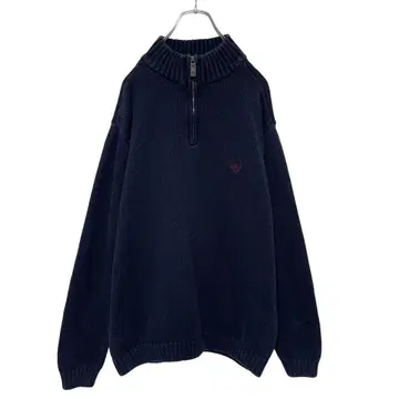 구제 의류 챕스 랄프 로렌 자수 로고 니트 스웨터