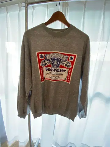 Budweiser 맨투맨 구제 의류