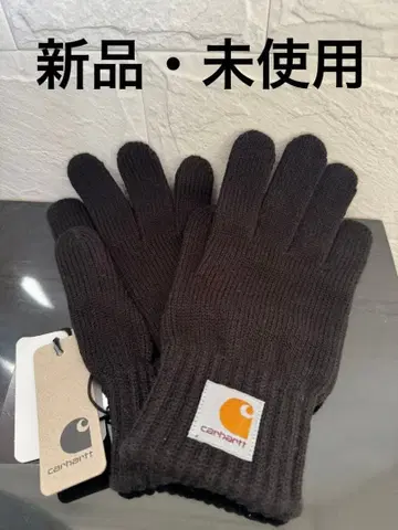 Carhartt 블랙 니트 장갑 새상품 미사용