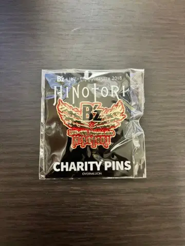 B'z Pleasure 2018 HINOTORI 핀 배지 핀 배지