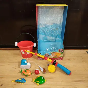 미키 낚시 플레이 세트 완구 물고기 낚시 디즈니 스토어