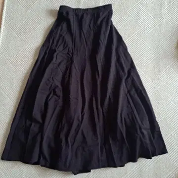 JOURNAL STANDARD relume 블랙 플레어 롱 스커트