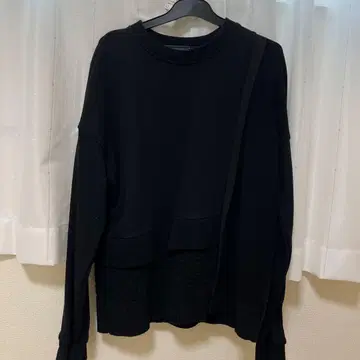 야마다야 레이어드 스타일 블랙 니트 긴팔