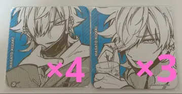 도쿄 에이리언즈 하오하오 카페 오니자키 마사토 전반 후반 코스터 세트