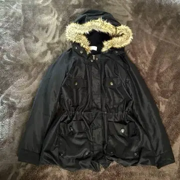 archive y2k opium 퍼 자켓 기믹 헤이세이 갸루 블랙