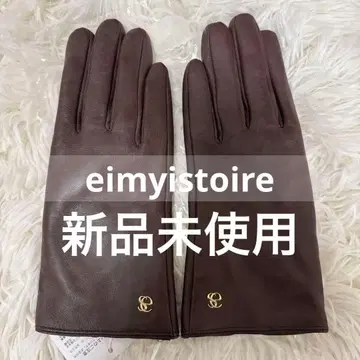 미사용 새상품 에이미 이스트 월 브라운 가죽 장갑 eimyistoire