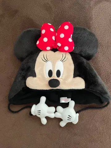 미니 마우스 귀도리 모자 팬캡