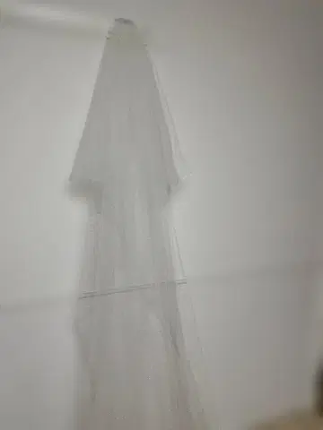 타카미 브라이덜 롱 베일 라메 있음