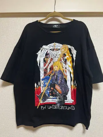 UNDERGROUND 언더그라운드 데스노트 T셔츠 반팔