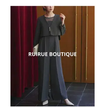 [ 새상품급 ] 펄 디자인 자켓 & 올인원 셋업 수트