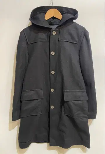 A.P.C. 프랑스제 울 롱 코트 후디 후드티 S