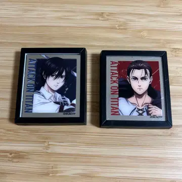 진격의 거인 엘렌 미카사 프레임 마그넷